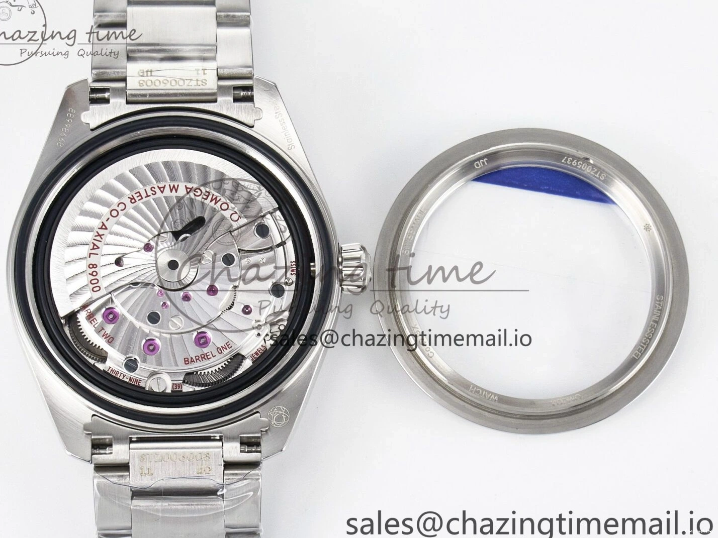 0302 ModernLook Aqua Terra 150M Master Chronometers VSF 1:1 Best Edition White Dial Orange Hand on SS Bracelet A8900 Super Clone 7650